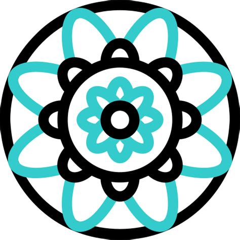 Mandala Basic Accent Outline Icon