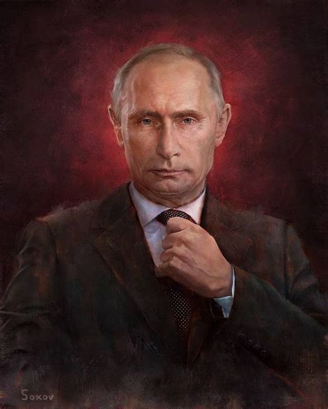 Владимиру Путину – 69! 25 художников, изобразивших Президента России ...