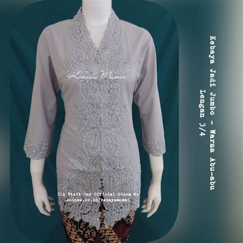 Jual Kebaya Jumbo Kebaya Big Size Kebaya Nyonya Jumbo Kebaya Nyonya