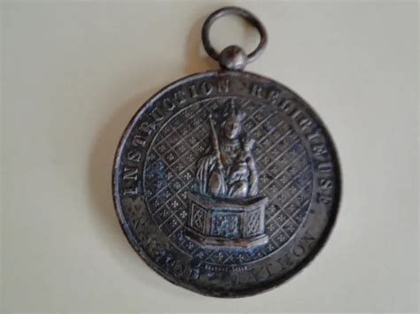 Ancienne M Daille Religieuse En Bronze Concours Eur