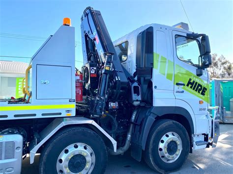 Tilt Tray Crane Truck Canberra Hire