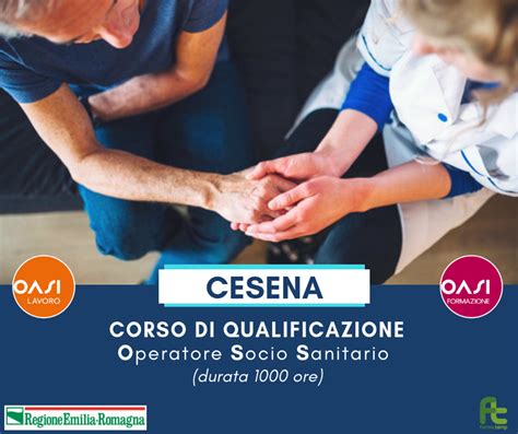 Corso Di Qualifica Per OSS Operatore Socio Sanitario Cesena