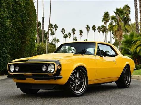 1967 Chevrolet Camaro 463 Miles Yellow Coupe Ls3 V8 6 Speed Automatic