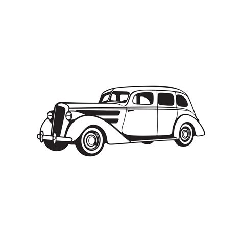 Vintage Car Vector Art, Icons, and Graphics 36585233 Vector Art at Vecteezy