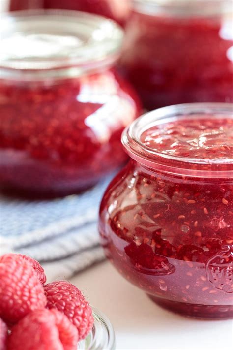 Raspberry Freezer Jam Using Liquid Pectin World Central Kitchen