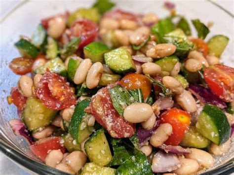 Balsamic Cucumber Tomato Salad Perfect Summer Dish Delishably