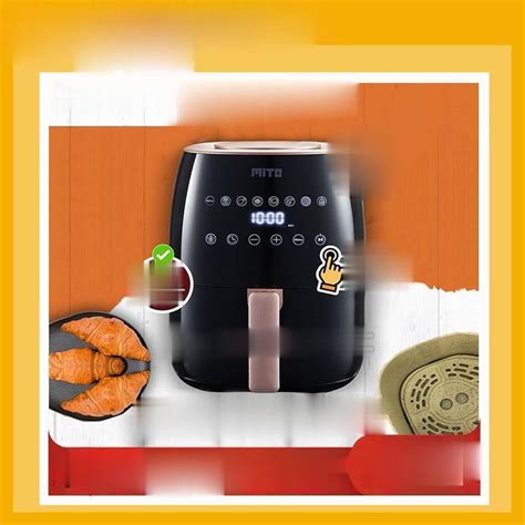 Jual Mito Digital Air Fryer Af Af Af Kapasitas Liter Low