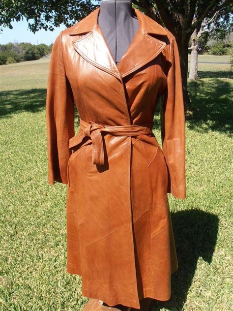 1970s Long Leather Coat In Butter Soft Skin