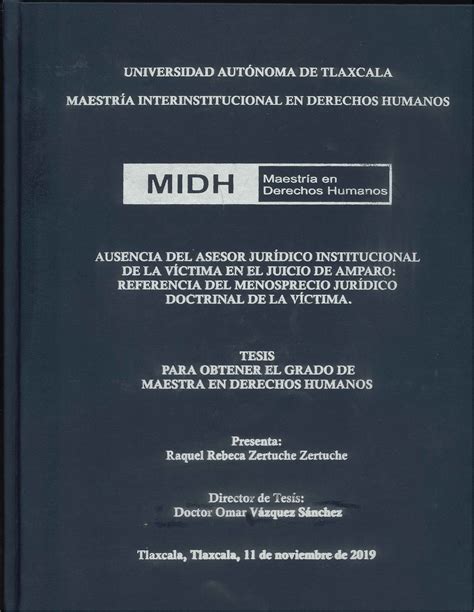 Posgrado Interinstucional En Derechos Humanos UATx