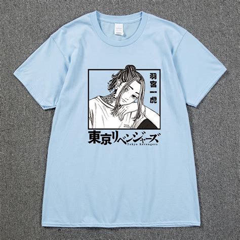 Токійські реванші Аніме футболки Чоловіки Casual Harajuku Tee Summer ...