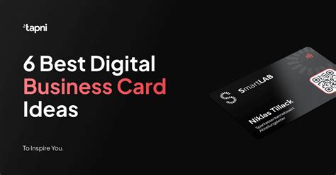 Tapni® Your Digital Business Card The Modern Networking For