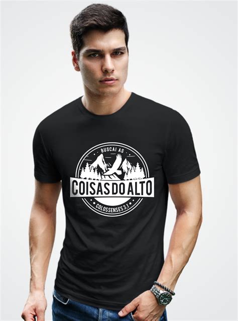 Camiseta Católica Buscai as coisas do alto SerSanto