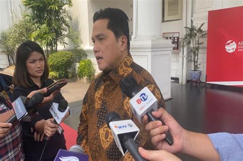 Erick Thohir Menghadap Presiden Jokowi Di Istana Ada Apa