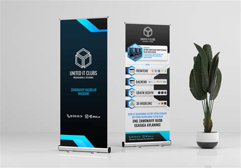 X Stand Banner Design Behance