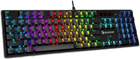 Bloody B820R Light Strike RGB Animation Gaming Keyboard Light Strike