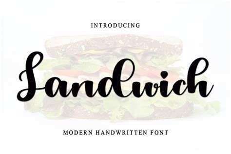 Sandwich Font Download