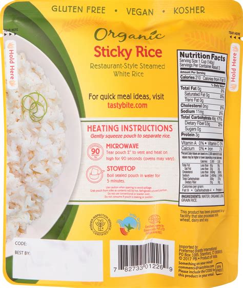 Tasty Bite Indian Cuisine Tasty Bite Longgrain Rice Tandoori 8.8 oz | Shipt