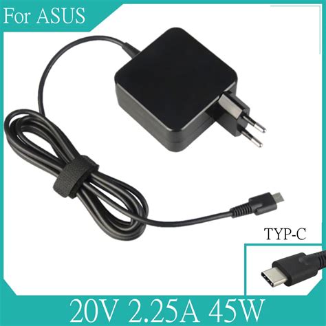 20v 2 25a 45w Type C Usb C Ac Adapter Charger For Asus Chromebook C302 C302c Png