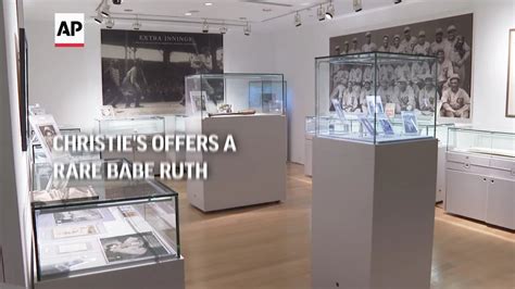 Christie S Offers A Rare Babe Ruth Notched Bat