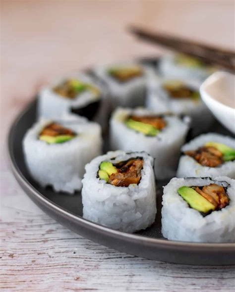 Vegan Sweet Potato Sushi Roll