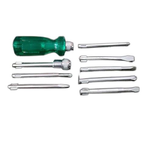 De Neers Stainless Steel Flat Screwdriver Set at Rs 103.01/set ...