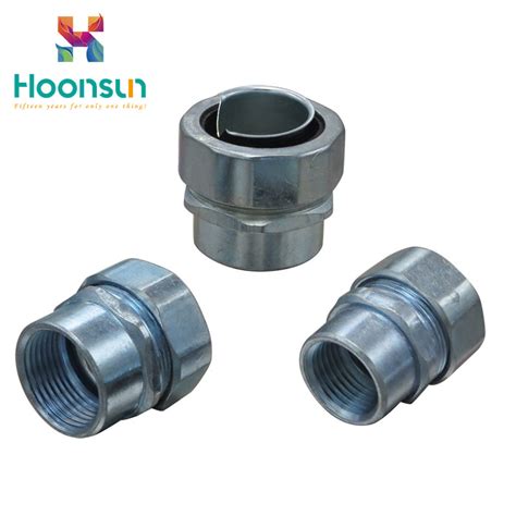 Zinc Alloy DPJ Galvanized Steel Flexible Conduit Connector Price