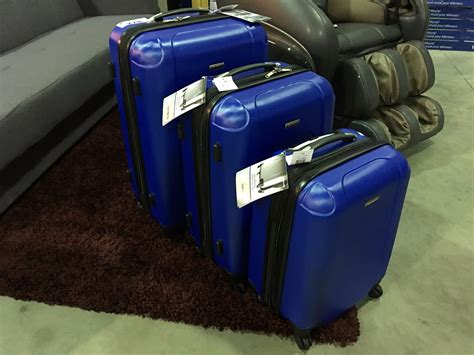 3 Piece Samsonite Cherry Hill Luggage Set Blue