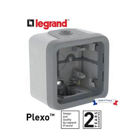 LEGRAND - Surface Mounting Box Plexo IP55, 1 Gang, with Membrane Glands ...