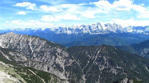 Geierkopf Westgipfel M Ammergauer Alpen Gipfelpanorama Mit