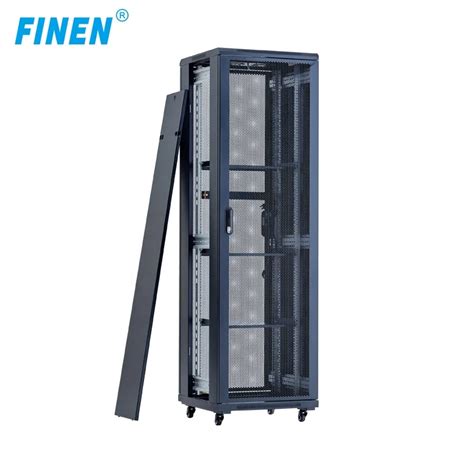 19 Inch Free Standing Lan Network Cabinet 18u Server Rack With Pdu Fans