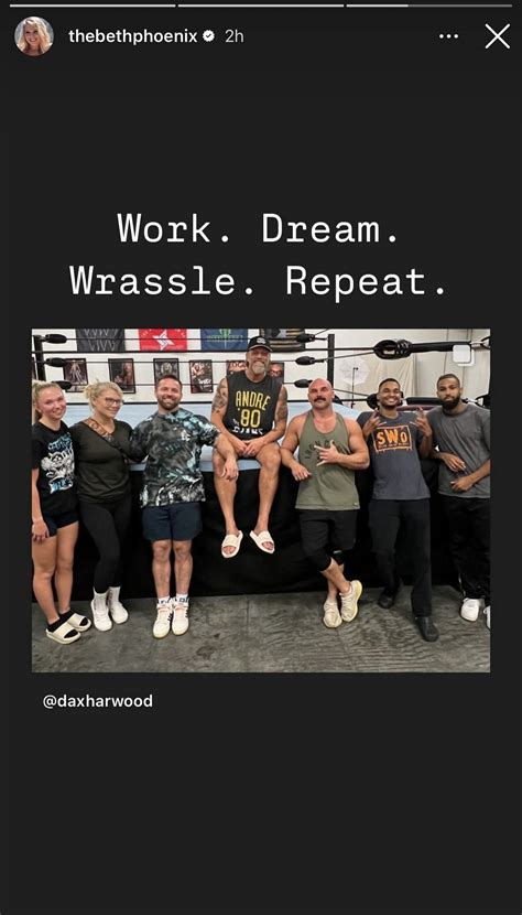 Beth Phoenix reacts to rare photo with multiple AEW stars