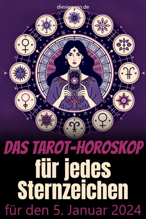 Das Tarot Horoskop für jedes Sternzeichen für den 5 Januar 2024