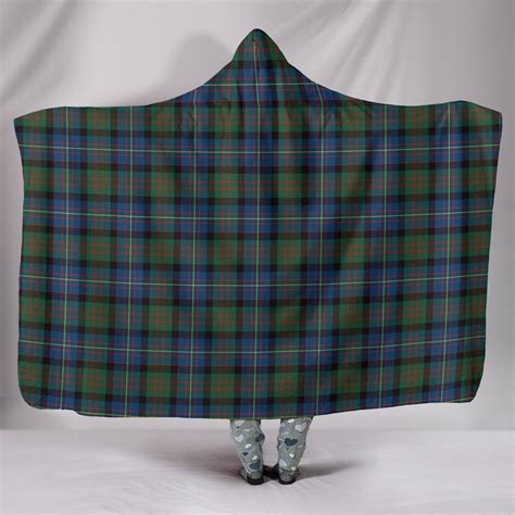 Tartan Plaid Blanket Hoodie Clan Cameron Of Erracht Ancient Tartan