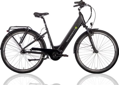 Elektrische Damesfiets Optimum Plus Middenmotor Nxs 7 Matzwart Bol