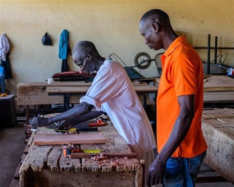 Vocational training program for inmates in South Sudan