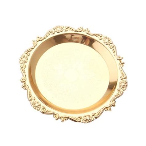 Assiette Plateau Repas Gold Cm Plateau G Teaux Exquis Support