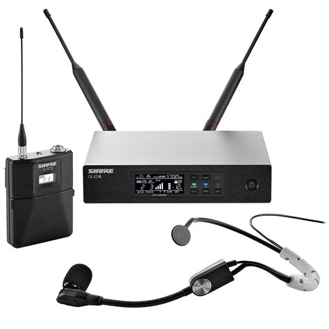 Stadium Wireless Microphone System With 2 Shure QLX D Wireless Systems