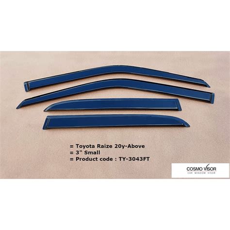 Toyota Raize Door Visor Mugen Door