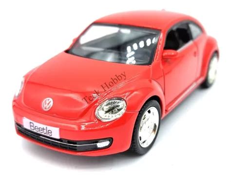 Miniatura Carro Fusca Novo 2012 Coleção Ferro Abre Portas