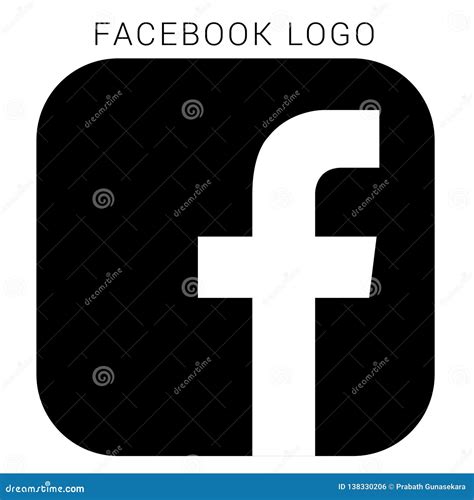 Black Facebook Logo Vector Clipart Best Images