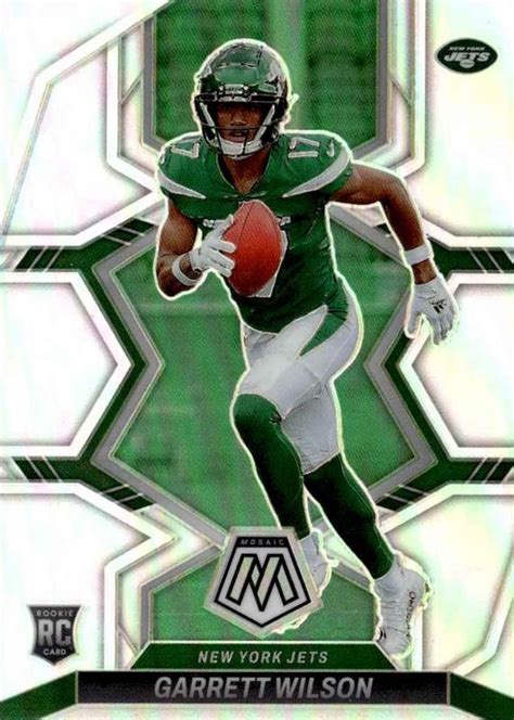 Garrett Wilson 2022 Mosaic 311 Silver Price Guide Sports Card Investor