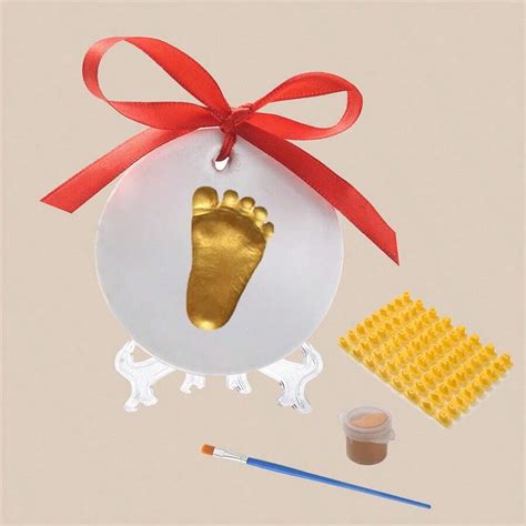 Baby Hand And Footprint Kit Personalized Baby Foot Printing Kit For