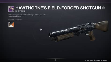 Hawthorne S Field Forged Shotgun With Vanguard Discipline R