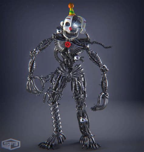 Fixed Ennard Model By Sadfredbear On Deviantart