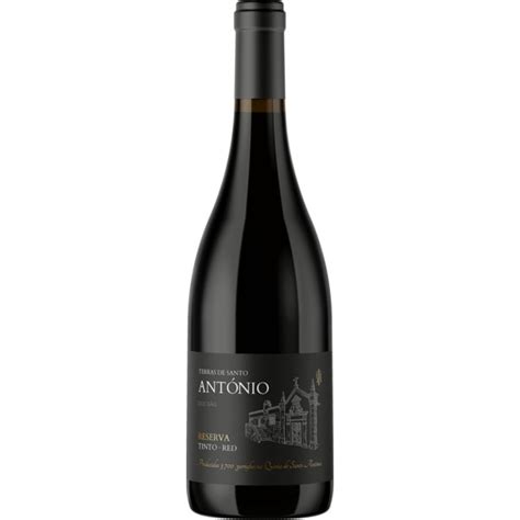 Vinho Tinto Do D O Reserva Garrafa Cl Terras De Santo Ant Nio