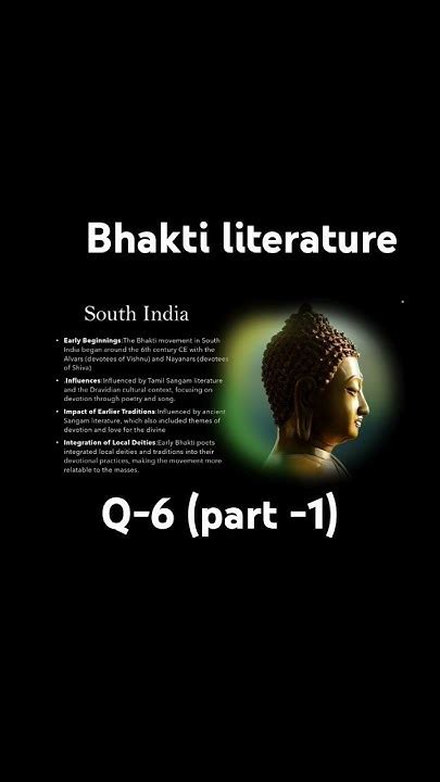 Comparing Bhakti Movements In North And South India Origins Key