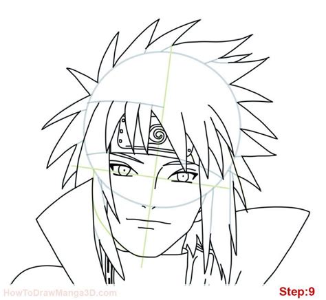 How To Draw Minato Namikaze From Naruto Mangajam Naruto Sketch