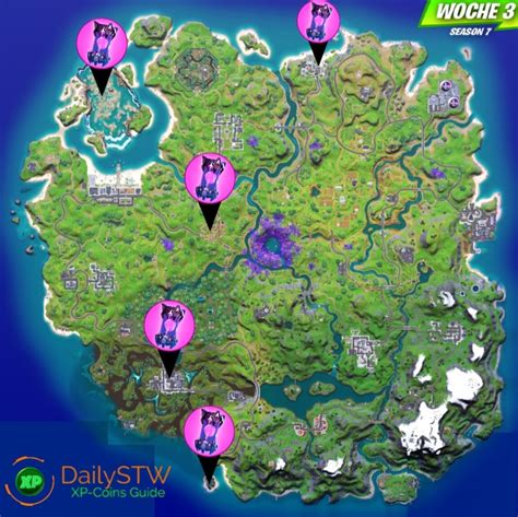 Fortnite Alien Artifacts Week 3 - all locations | GINX Esports TV