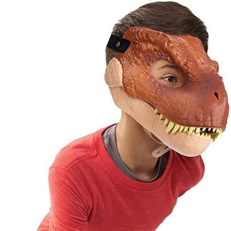 3D Maska Dino dino z ruchomą szczęką niebieski 12752469901