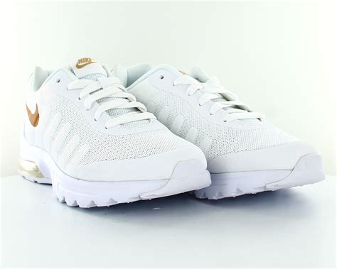 Nike Air Max Invigor Gs Blanc Blanc Or